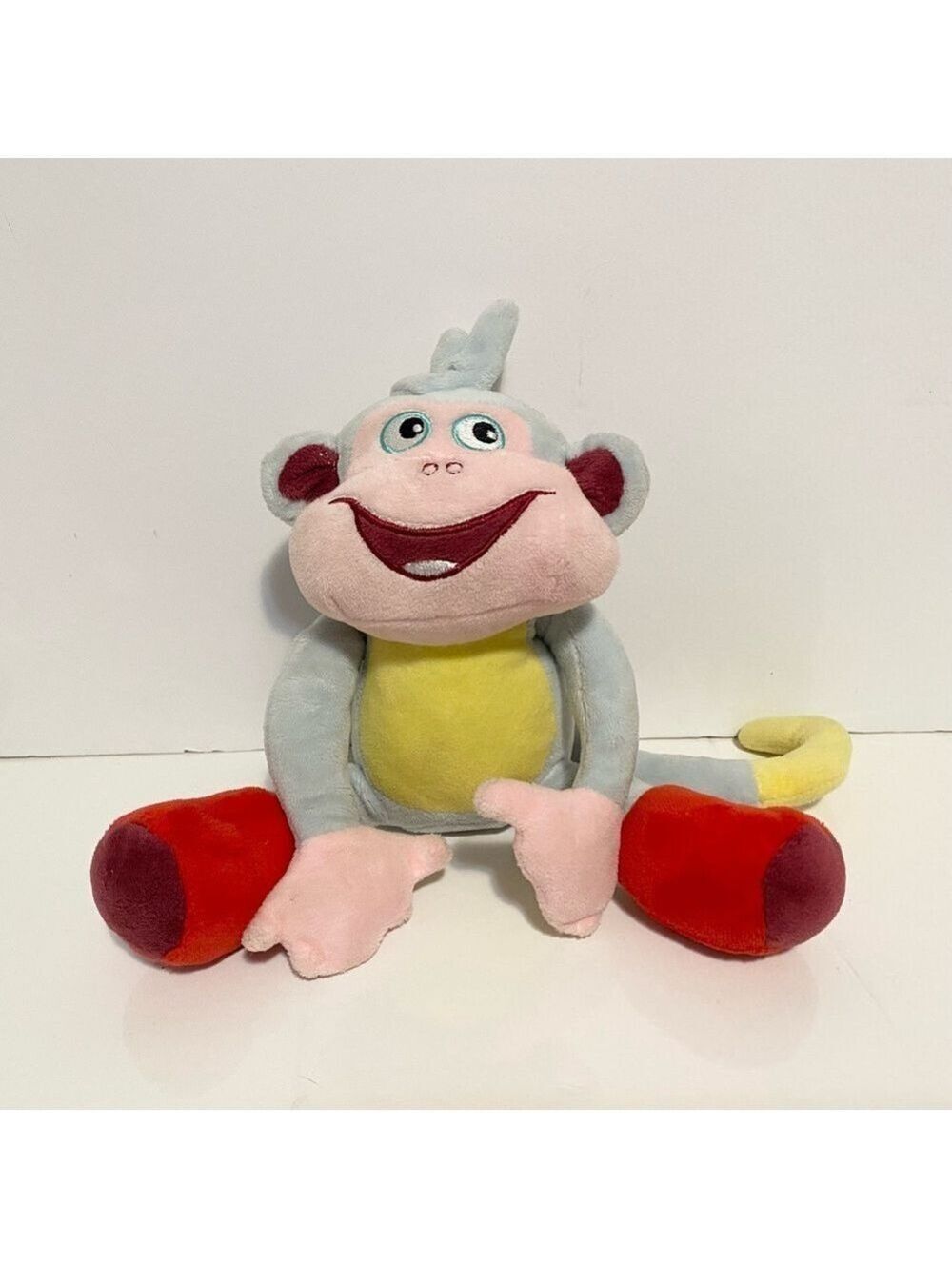 Dora the Explorer Boots Plush Window Cling Monkey Stuffed Animal Toy 9”